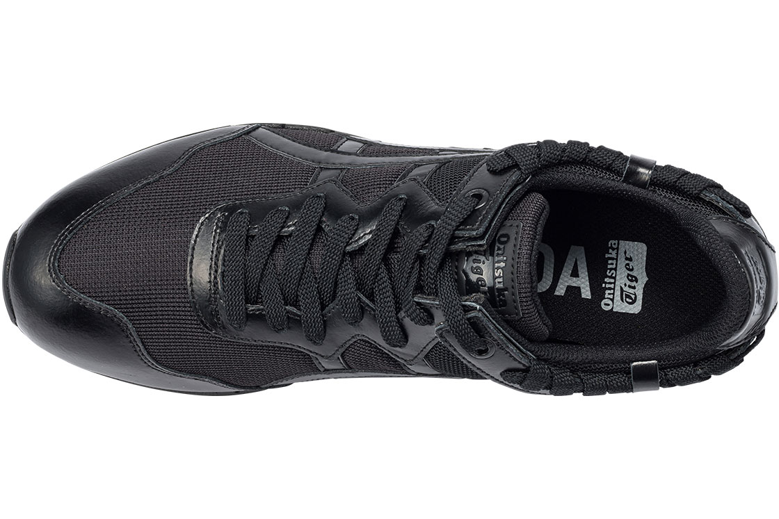 asics tiger all black