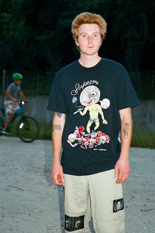 supreme daniel johnston duck tee