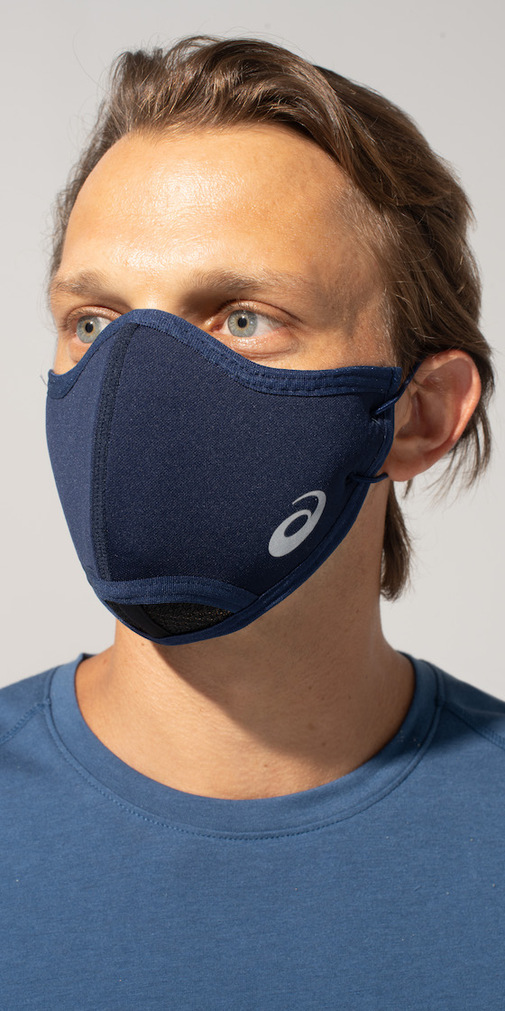 asics runners face cover